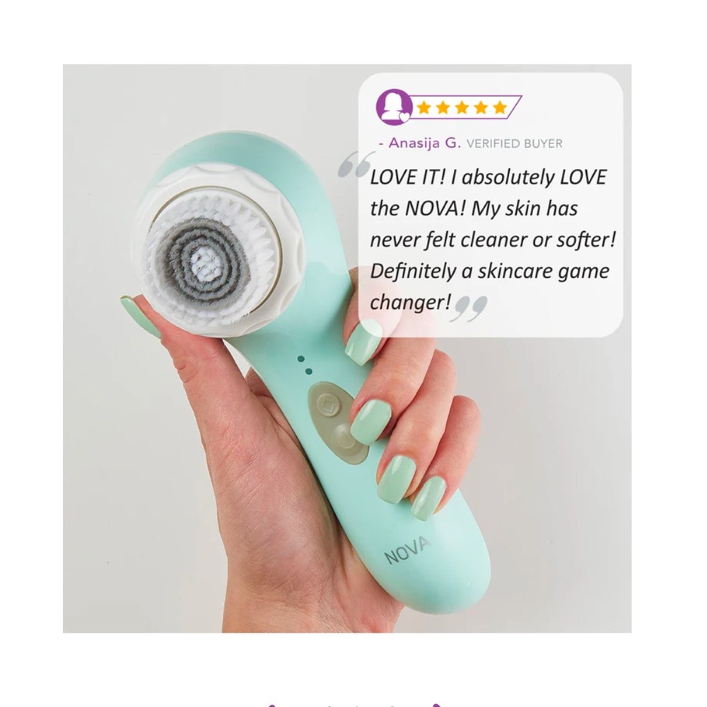 Spa nova sonic facial cleansing system